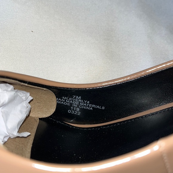 New! Marc Fisher LTD Everly Pointed Toe Pump Size 7 Tan NIB Retail $140 - Picture 8 of 14